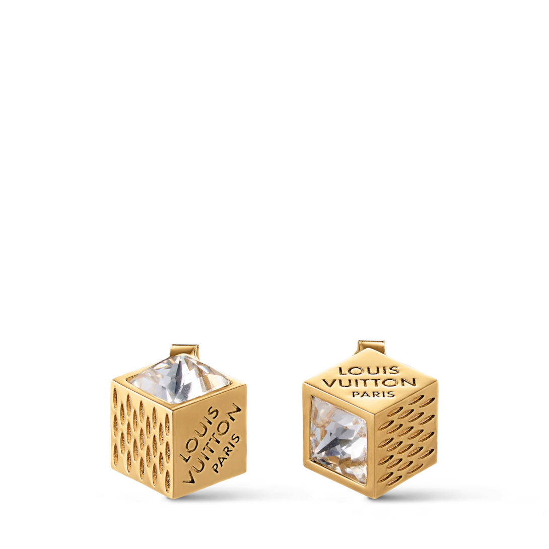 LV Cube Earrings S00 - Women - Fashion Jewelry | LOUIS VUITTON ®